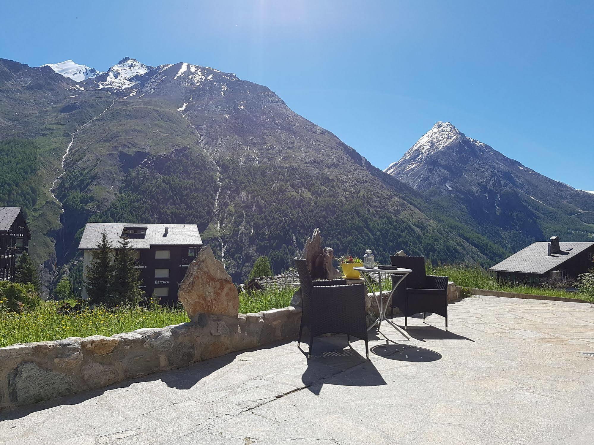 Hotel Alpenperle Saas-Fee Exterior photo
