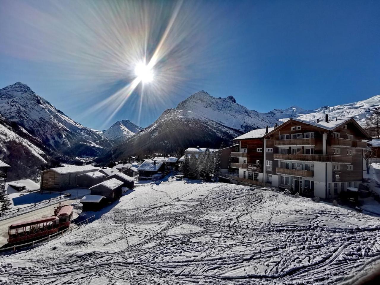 Hotel Alpenperle Saas-Fee Exterior photo
